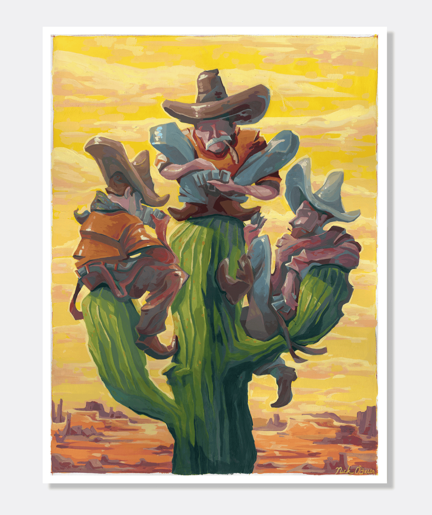 'Prickly Pals' Limited Print