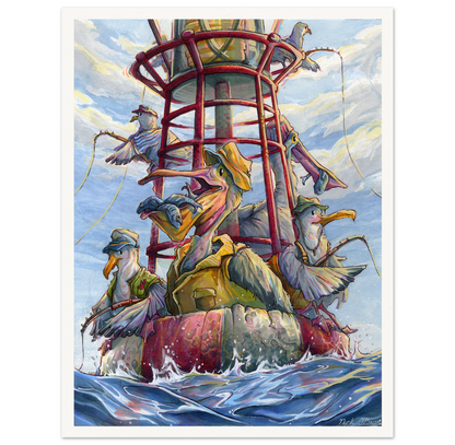 'Morning Catch' Limited Print