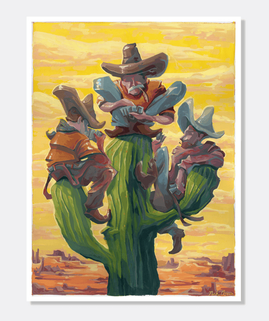 'Prickly Pals' Limited Print