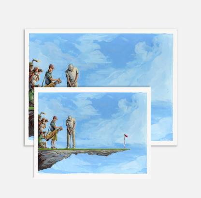 'Silence on the Green' Limited Print